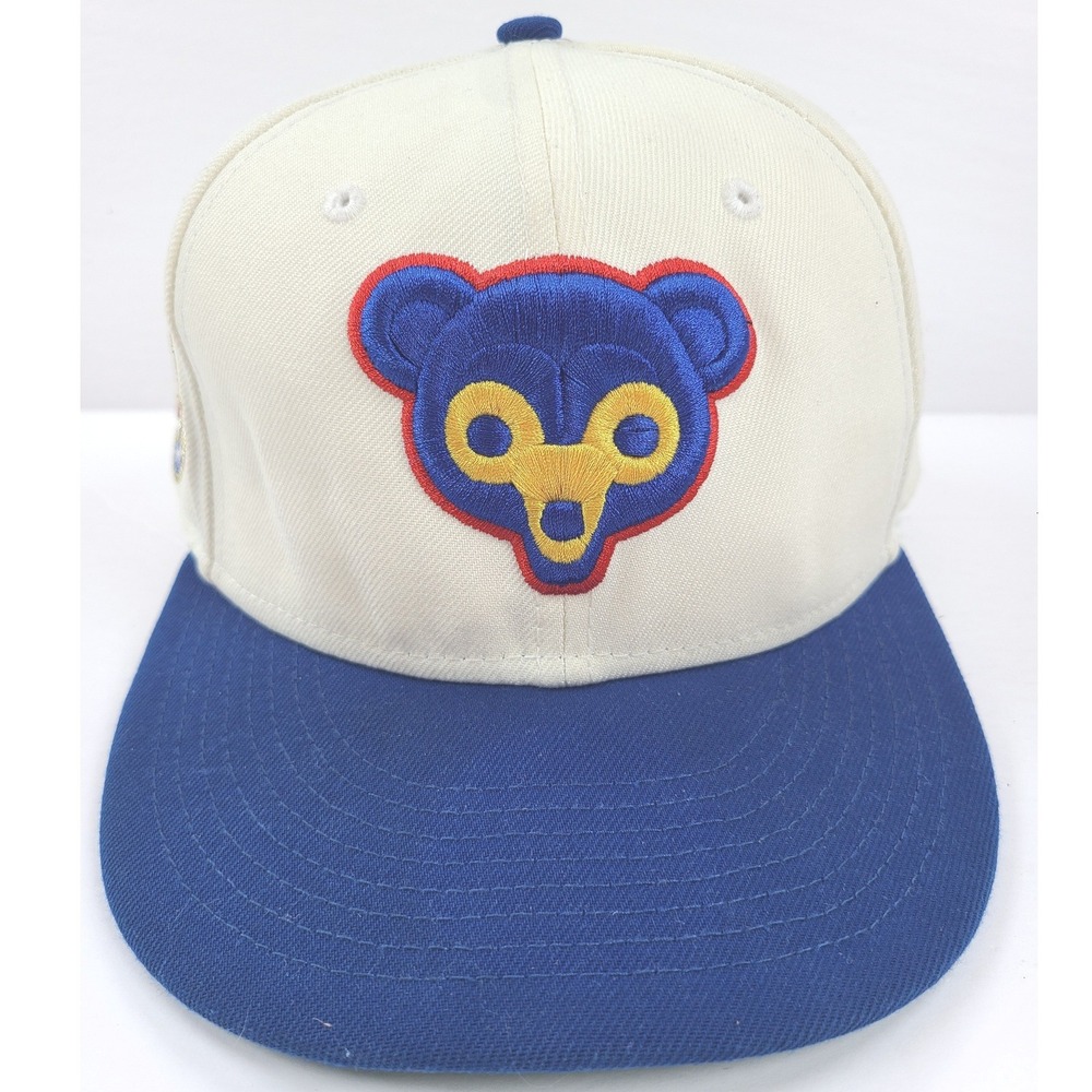 Chicago Cubs Century at Wrigley Field Hat Mens 7 5/8 Cream New Era MLB Baseball